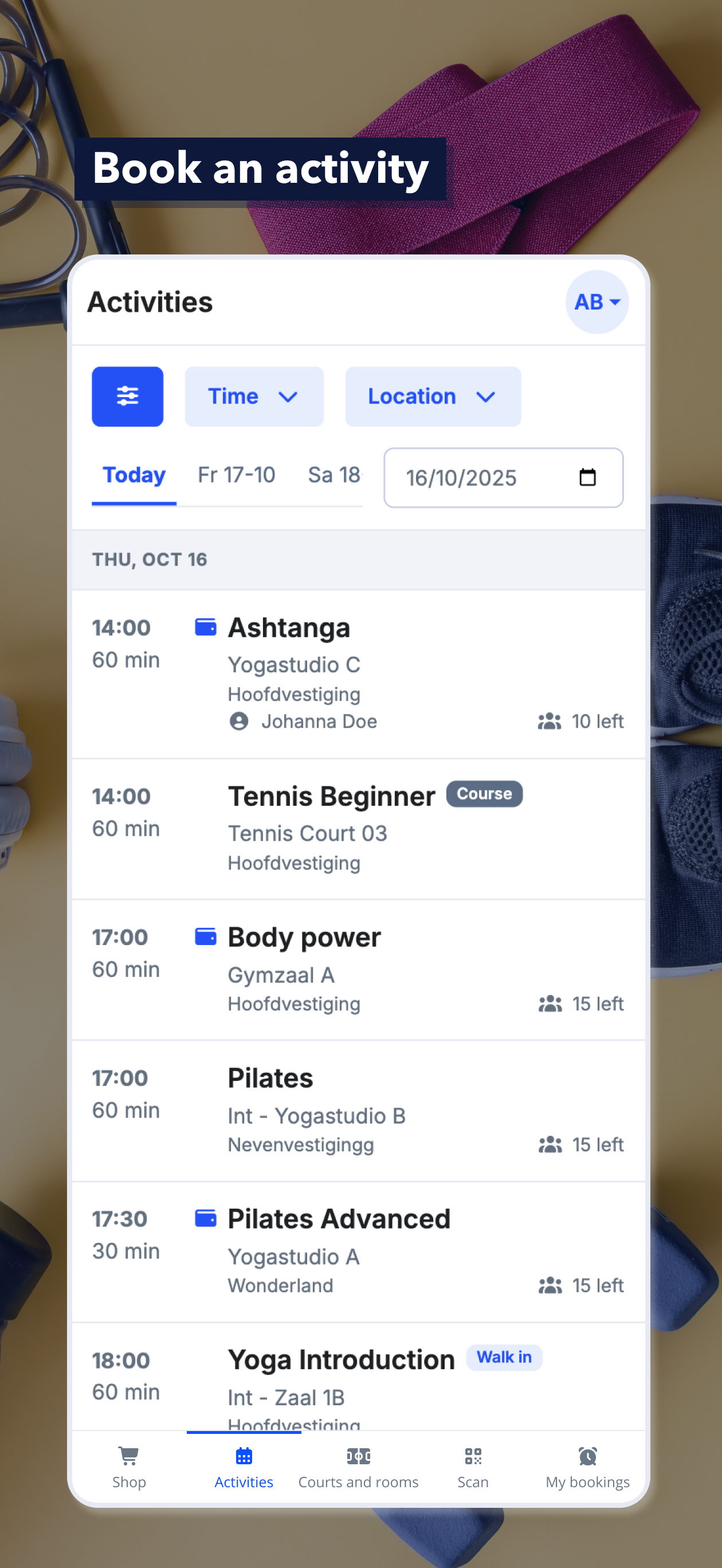 Sports Center Tilburg Access screenshot 3