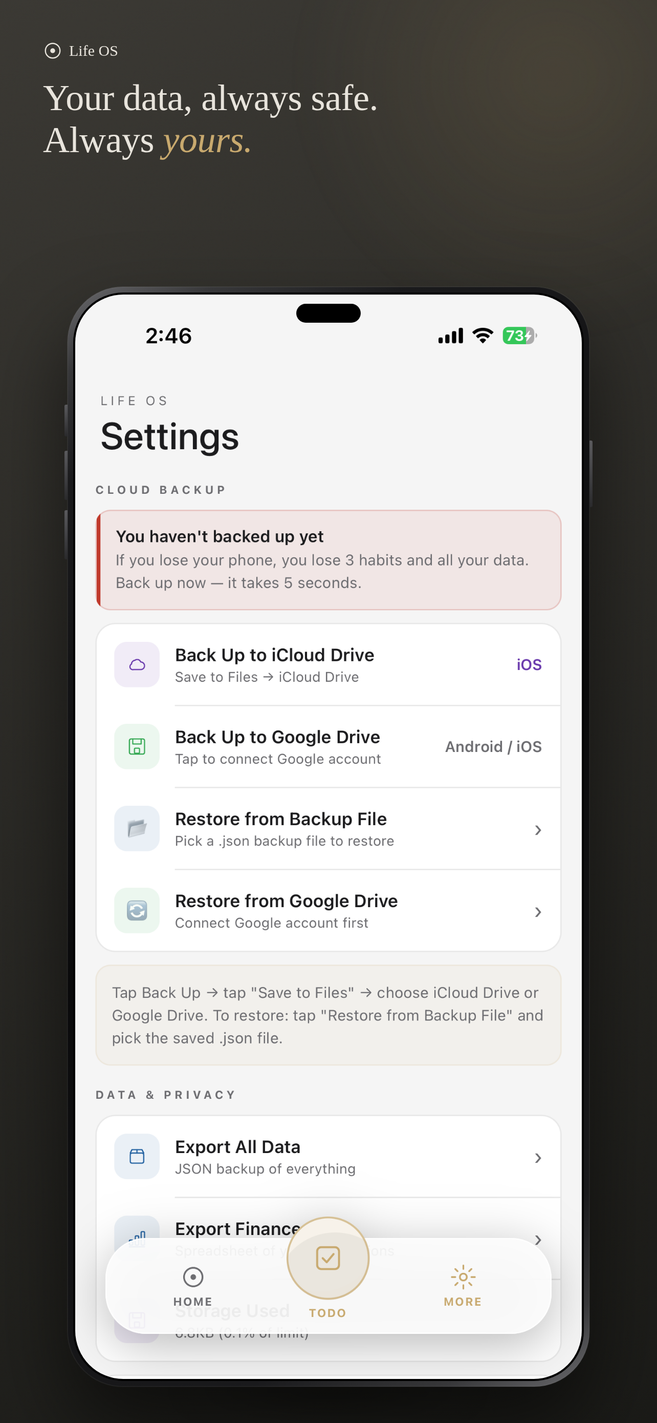 Life OS: Daily AI Life Planner screenshot 6