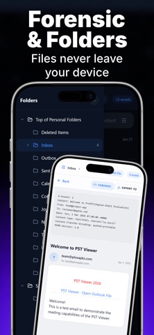 「PST Viewer · Open Outlook File」 - iPhoneアプリ | APPLION