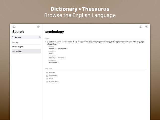 Iphone Ipad Terminology Dictionary 1 99 Free Today Freeapp