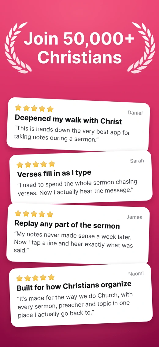 Spirit Notes: Sermon & Bible screenshot 6