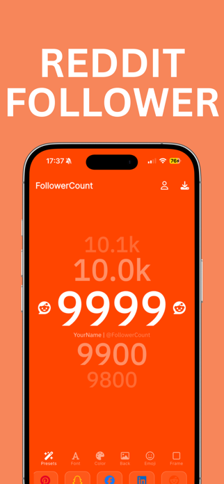 FollowerCount - Social Tracker Screenshot 7 of 10