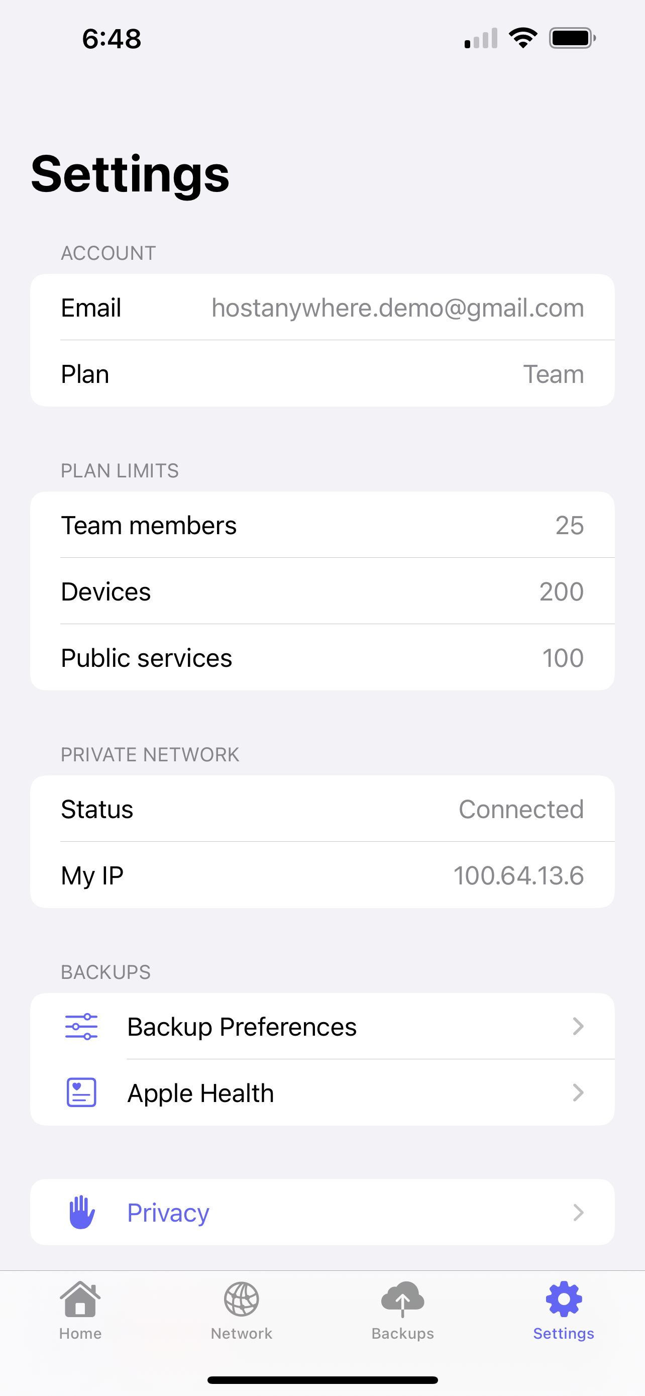 HostAnywhere screenshot 10
