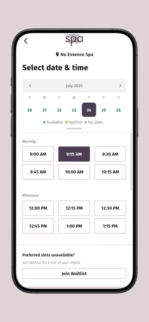Nu Essence Spa screenshot 3
