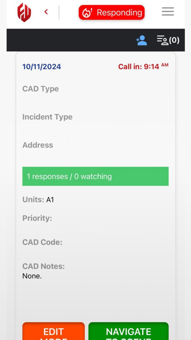 FireWorks Response App Lite iPhone screenshot 3 - Productivity app