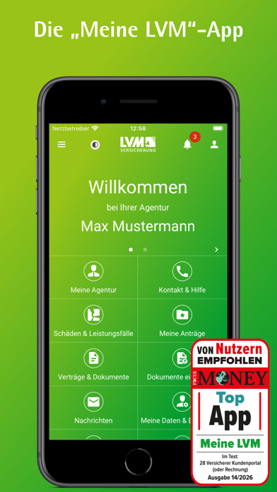 Meine LVM iPhone screenshot 1