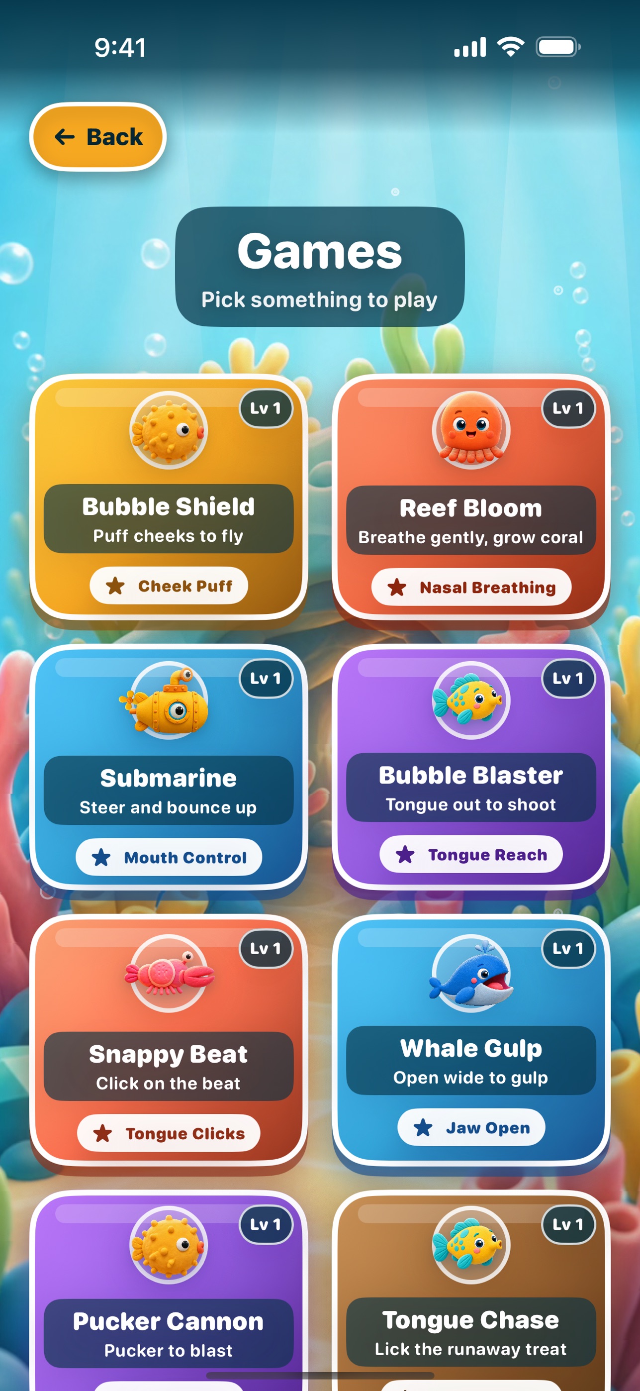 Screenshot 4 of MyoGo: Myofunctional Fun