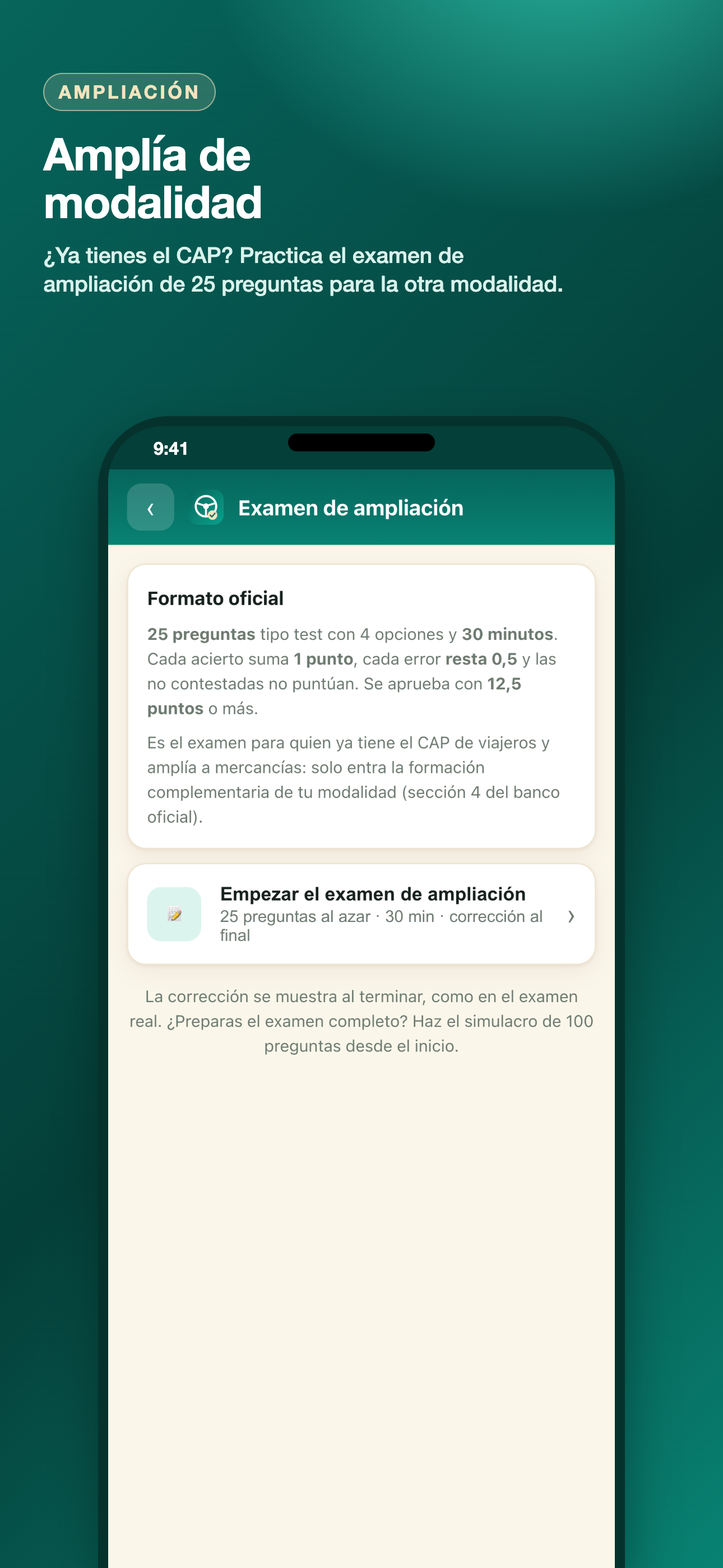 CAP Examen 2026 screenshot 3