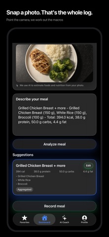 TrackMacros - Calorie Counter Screenshot 1 of 6