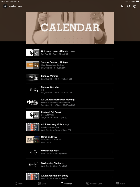 Screenshot #5 pour Maiden Lane Church