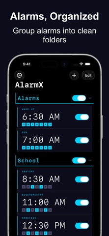 AlarmX: Intuitive Alarms Screenshot 1 of 9