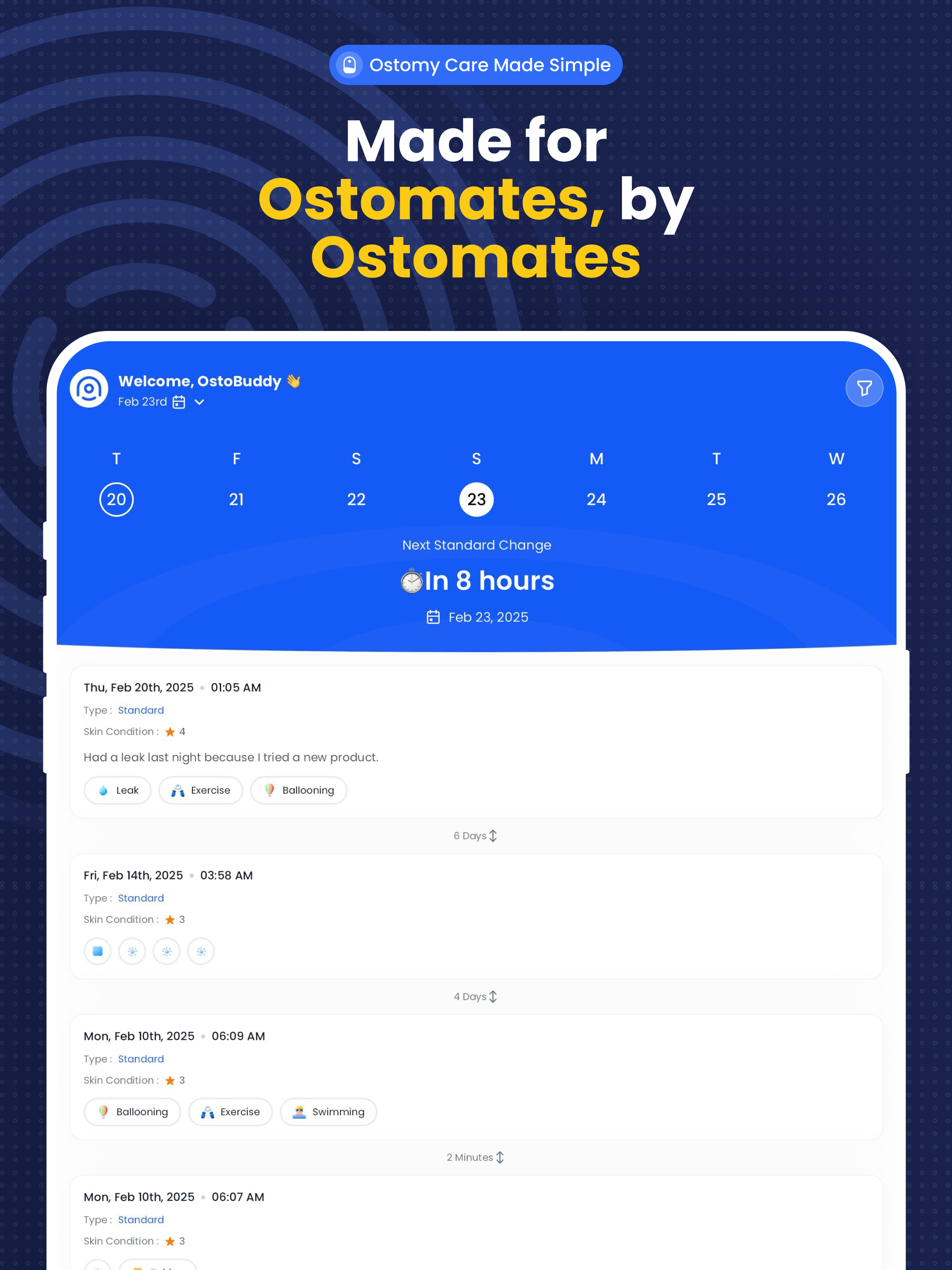 OstoBuddy Ostomy Companion