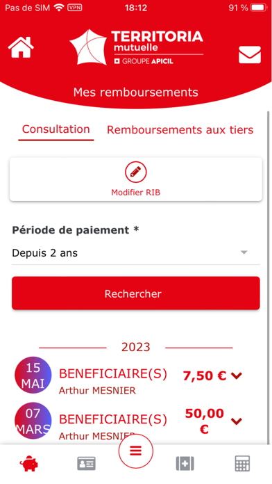 Territoria Mutuelle Screenshot