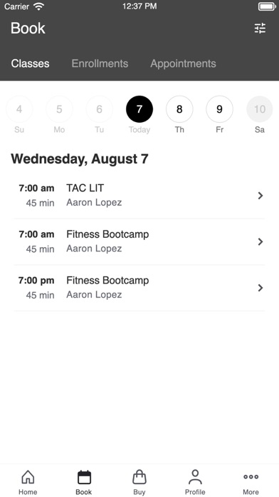 The Athletic Club USA Screenshot