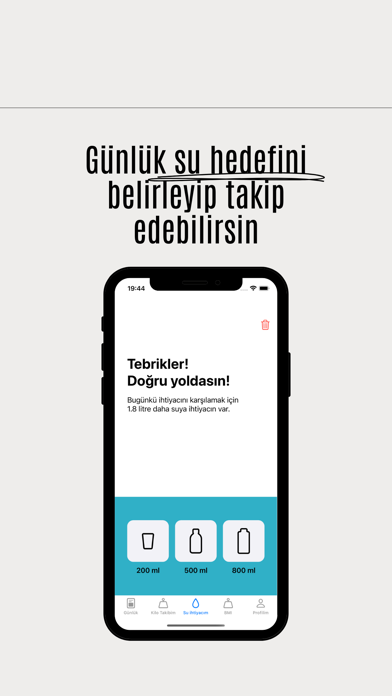 Günlük Kalori Takip Screenshot