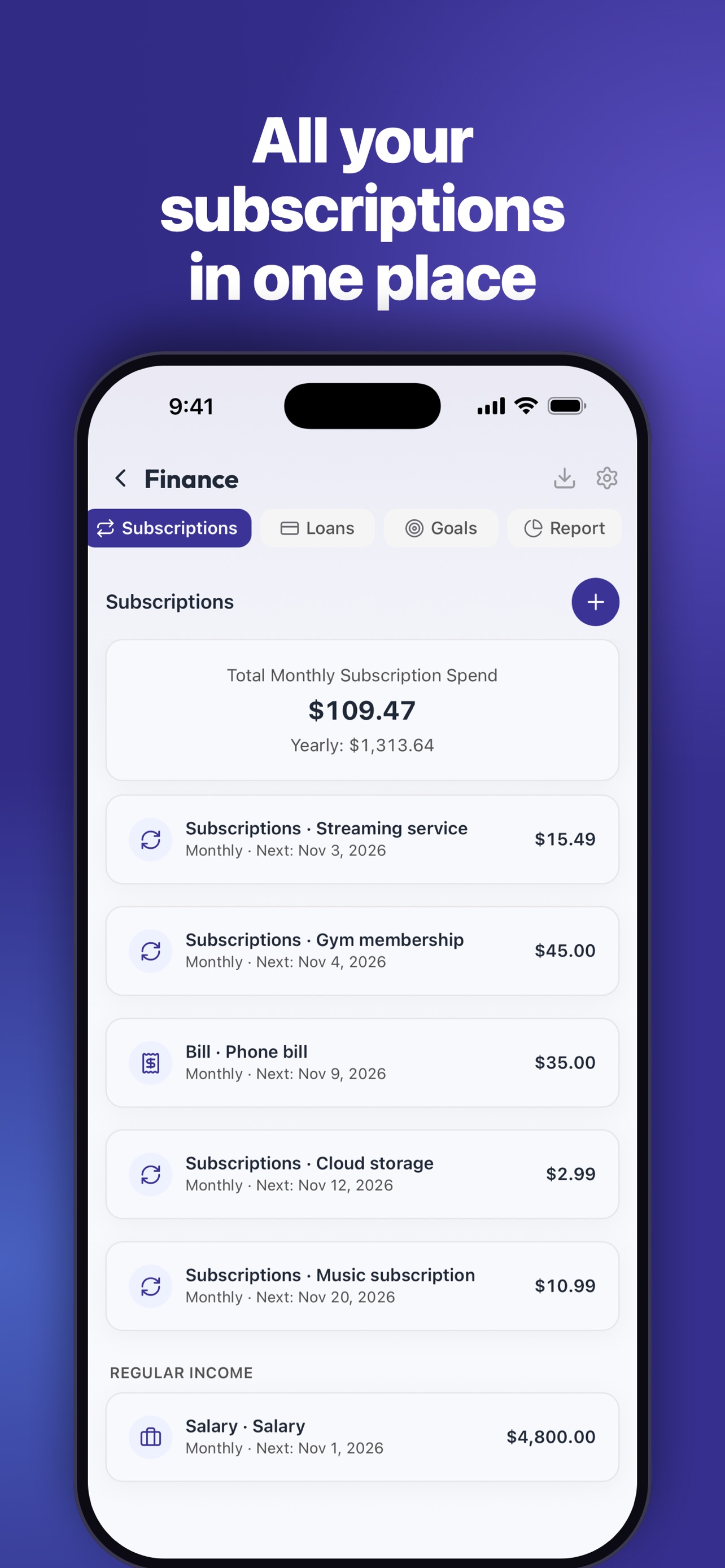 Screenshot 4 of Evthi: Notes, Money & Docs