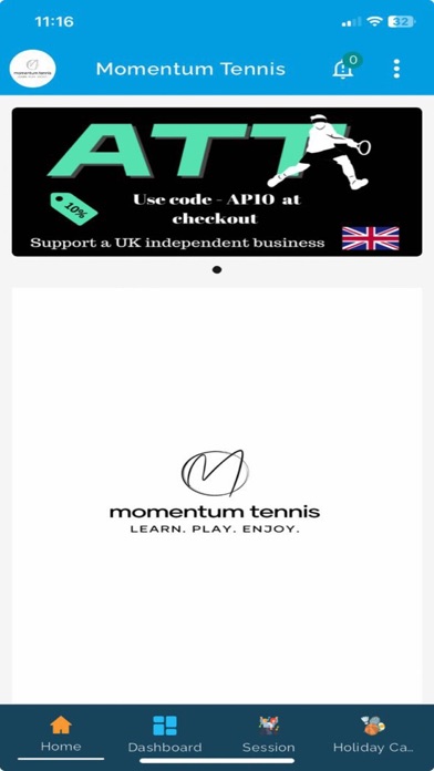 Momentum Tennis Screenshot