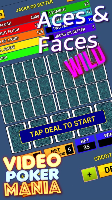 Video Poker Mania Classic Screenshot