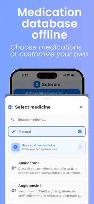 Goterum: IV Drip Calculator screenshot 4