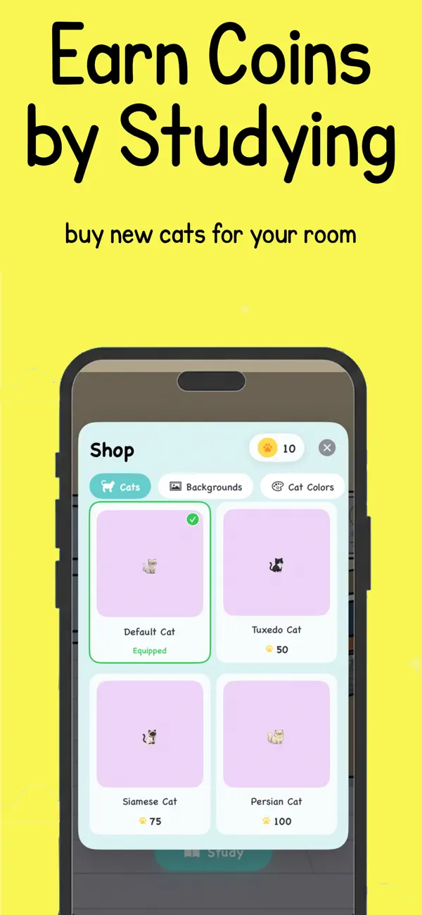 #4. StudyCat - Focus Timer (iOS) De: Jasper Wu