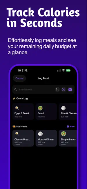 Calorie Counter: Food track screenshot 4