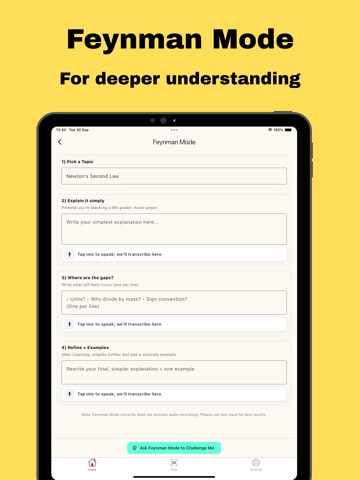 SnapX-Solve fast, learn deeper iPad screenshot
