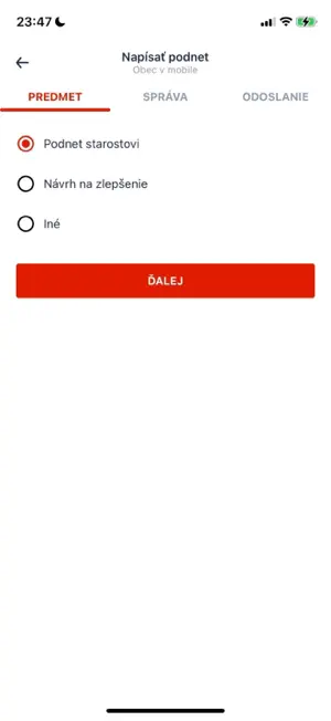 Sobotište v mobile screenshot 3