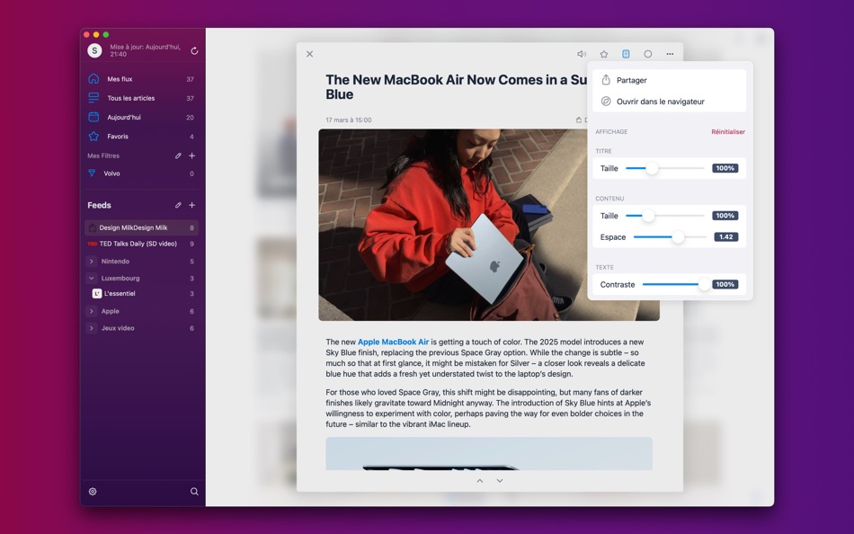 #2. Cupfeed (macOS) 由: Cedric Schoenecker
