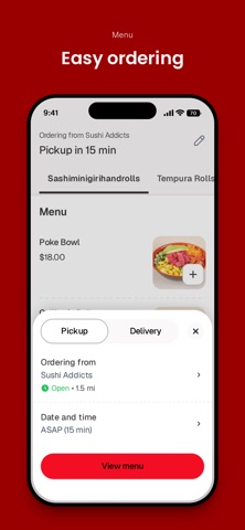 Sushi Addicts iPhone screenshot