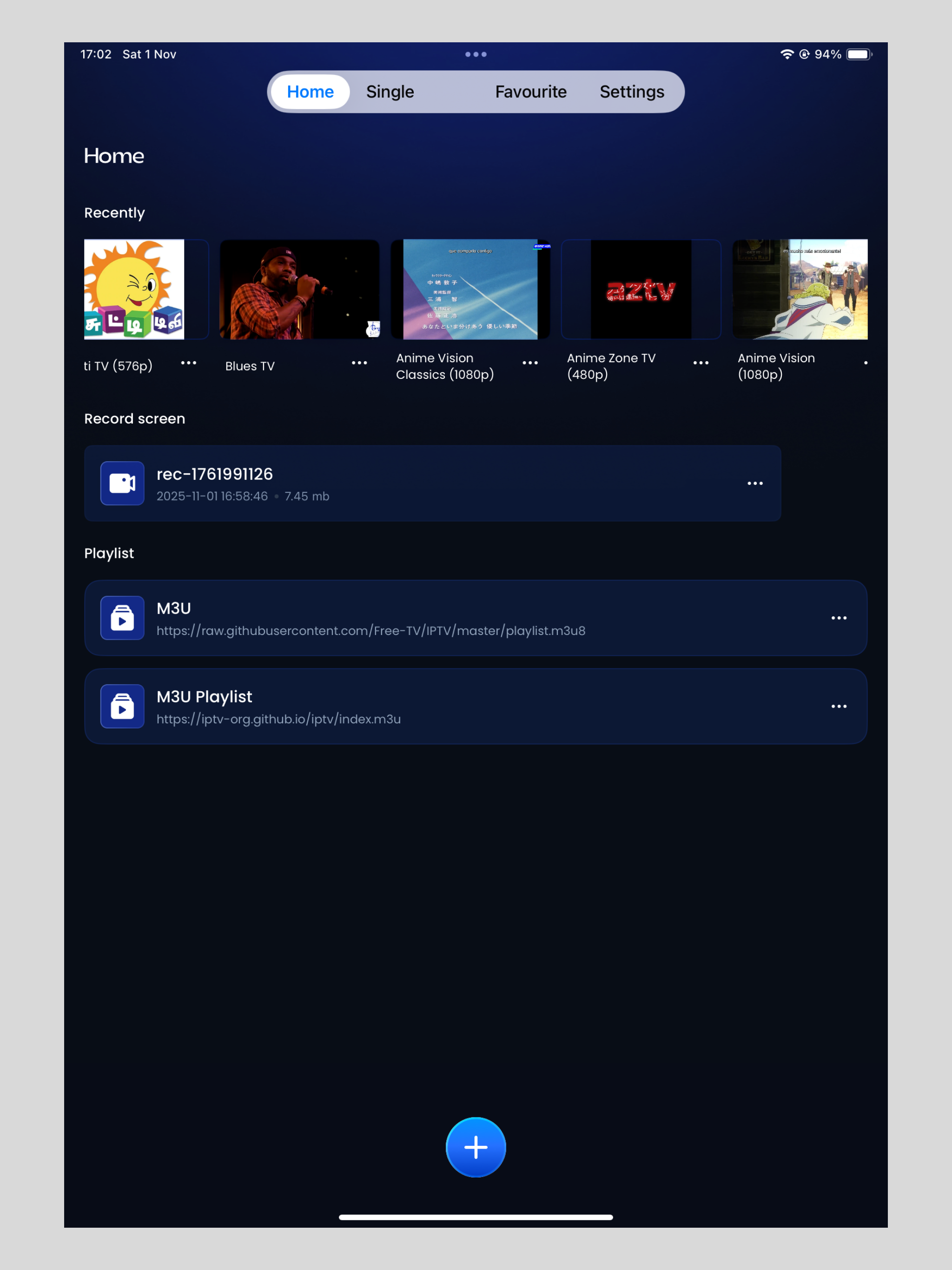 Playlist M3U IPTV screenshot 6