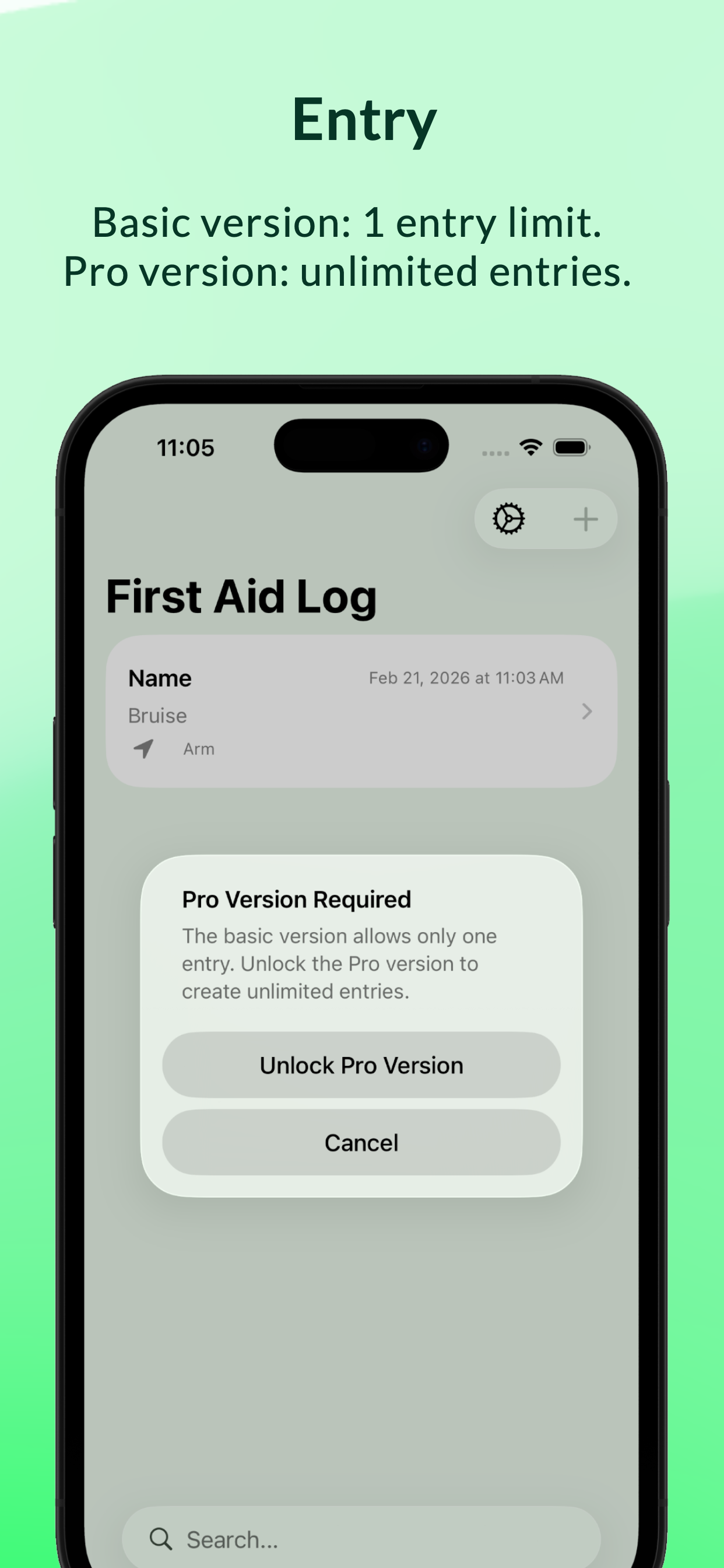 FirstAidLog - First-aid book