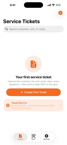RepairSlip Pro Screenshot 1 of 1