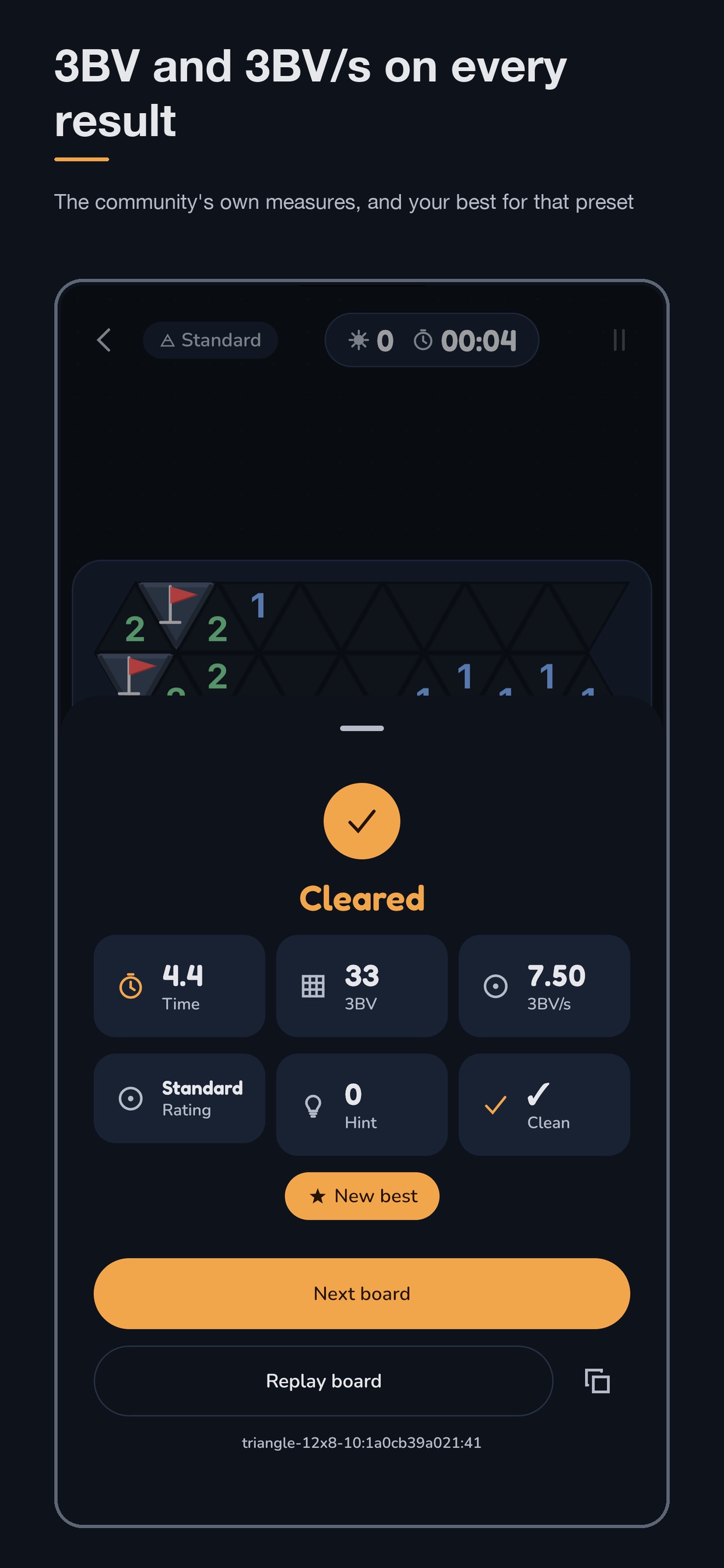 Screenshot 5 of Sapper: No-Guess Minesweeper