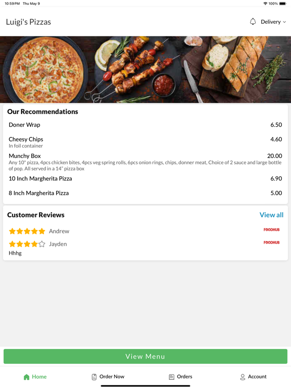 Screenshot #5 pour Luigis pizzas