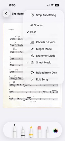LeadSheets: Chords & Setlists Screenshot 6 of 10