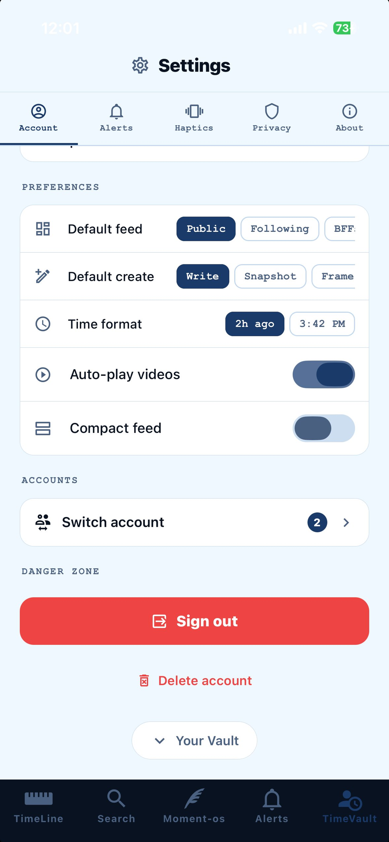 TimeLine: Share Moments Today screenshot 9