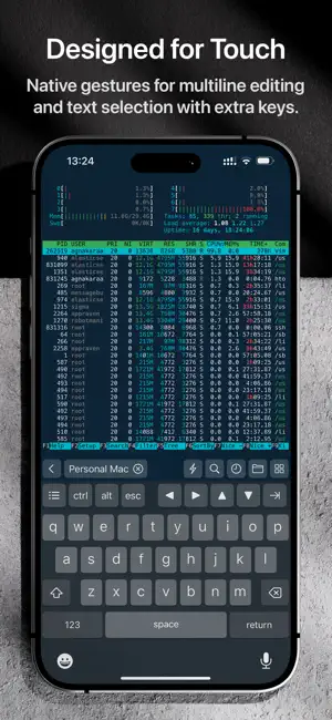 Termix: SSH Client & Terminal iPhone screenshot 2