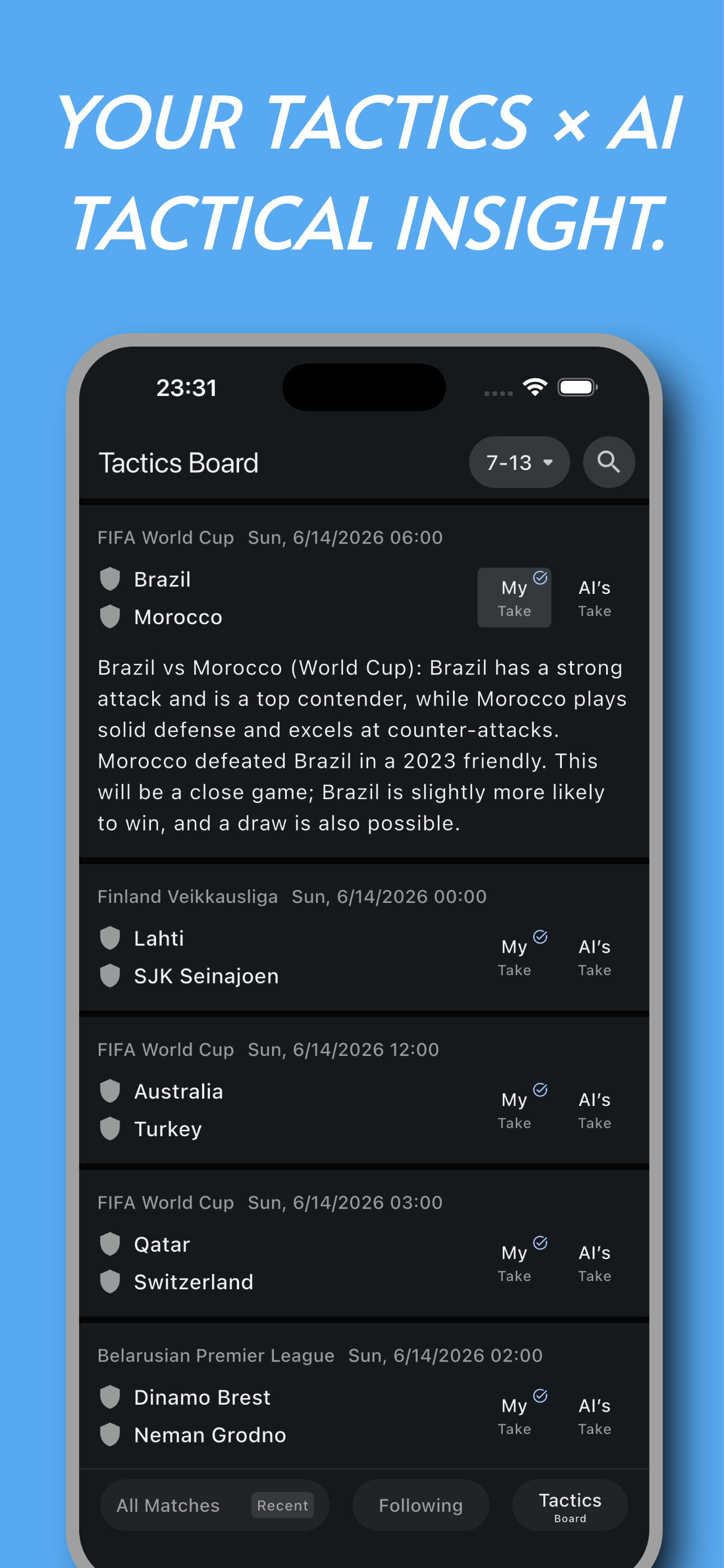 QGoal: 球局 Football Live Scores
