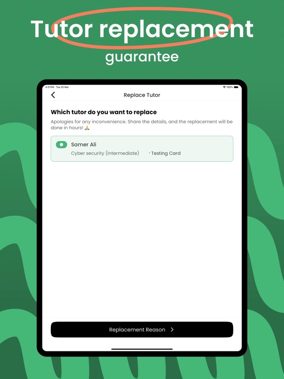 AlGooru - Find a Private Tutor iPad screenshot 6 - Education app