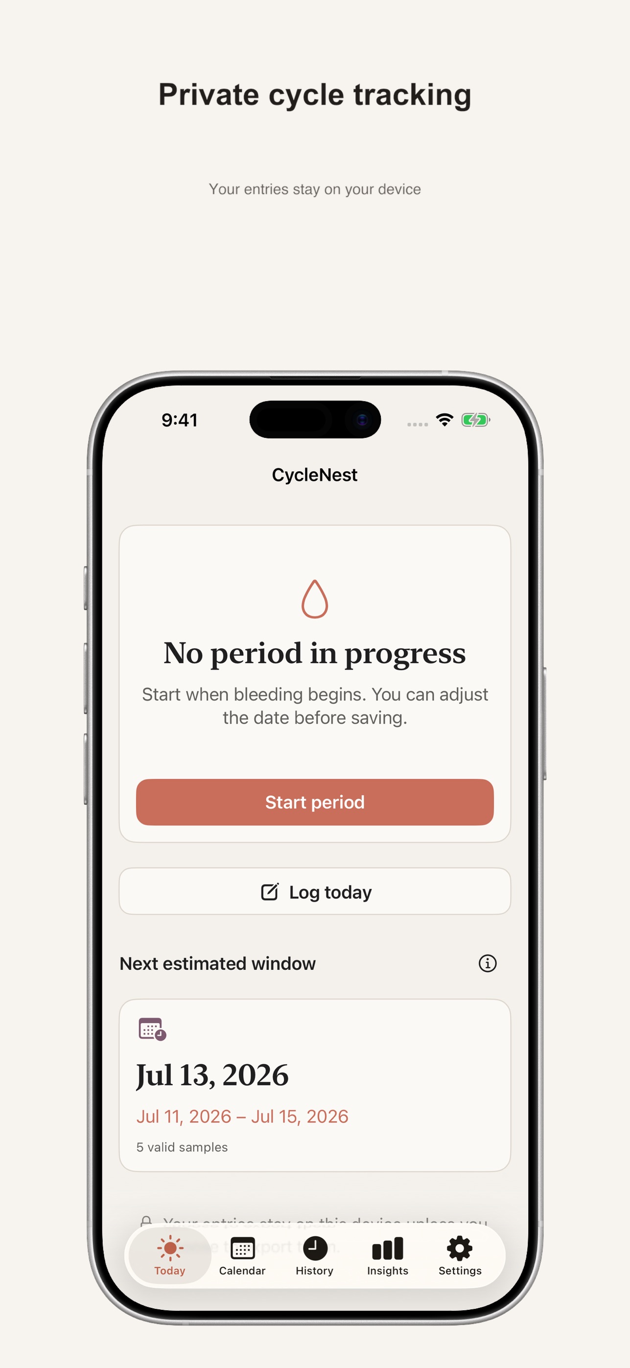 Screenshot 1 of CycleNest