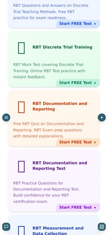 RBT Practice Test Screenshot 1 of 1