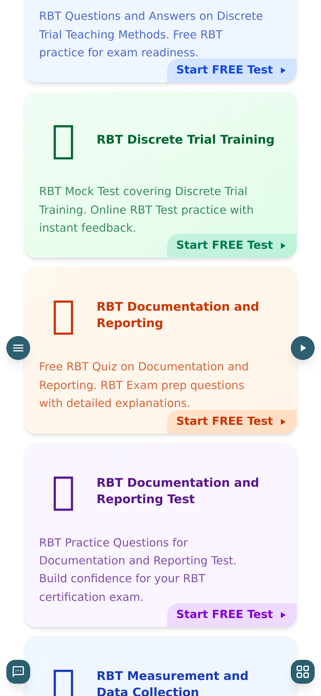 RBT Practice Test Screenshot 1 of 1