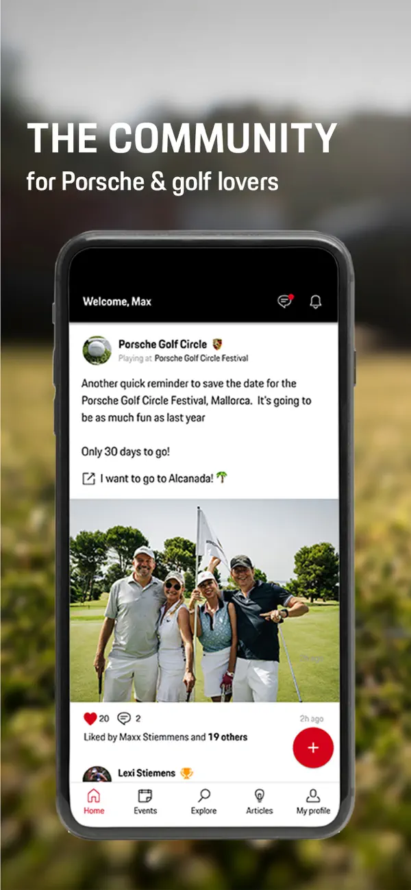 Screenshot #1 pour Porsche Golf Circle