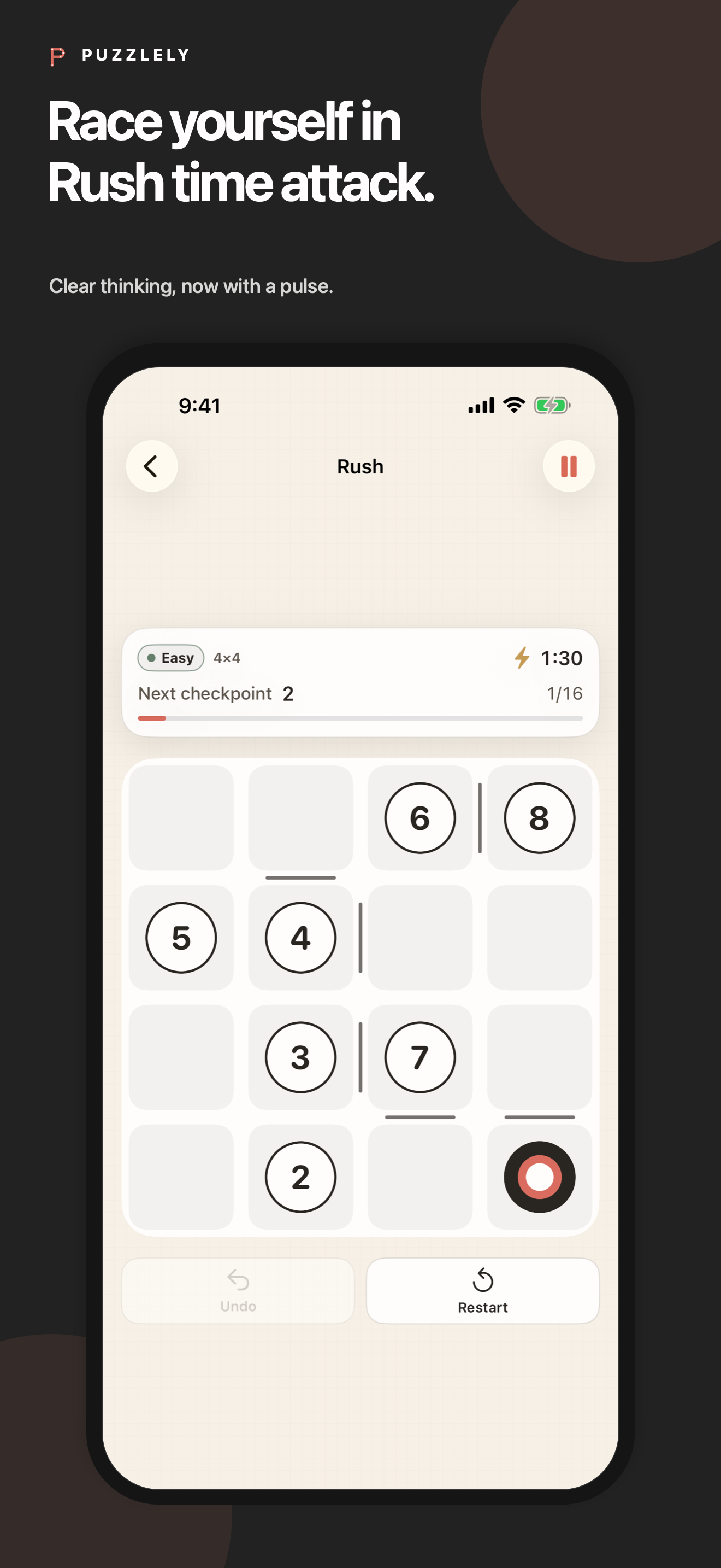 Puzzlely: Number Paths screenshot 5