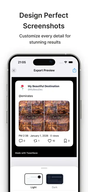 TweetSnap - Twitter Screenshot screenshot 2