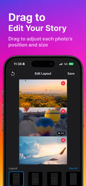 Pixi - layout screenshot 1