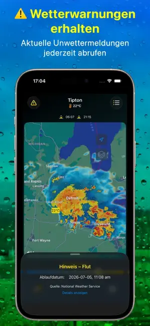 Rain Viewer - Regenradar iPhone screenshot 3