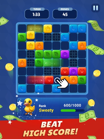 Cube Blast: Toon & Toy Match