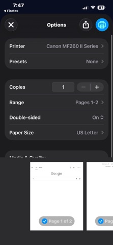 Starlight Browser. iPhone screenshot