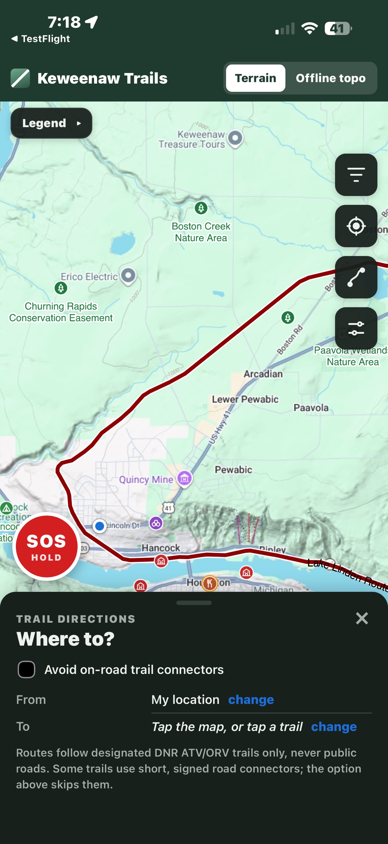 Screenshot 4 of Keweenaw Trails